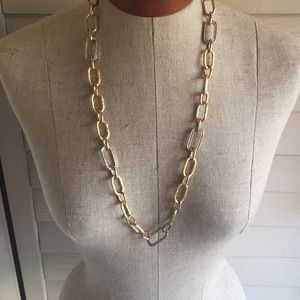 28” Gold link necklace